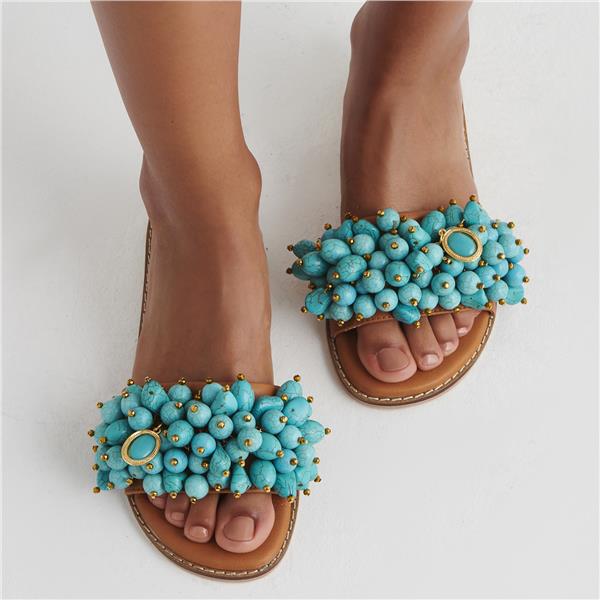 Women's Leather Sandals / NILE