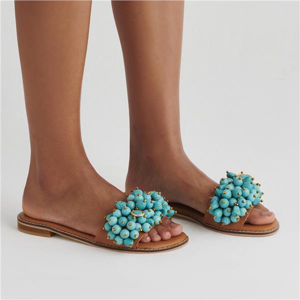 Women's Leather Sandals / NILE