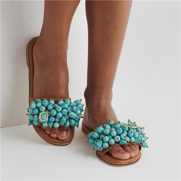 Women's Leather Sandals / NILE